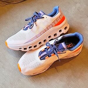 Like New, Worn Twice, On Running Cloudmonster Sneakers, Size 12